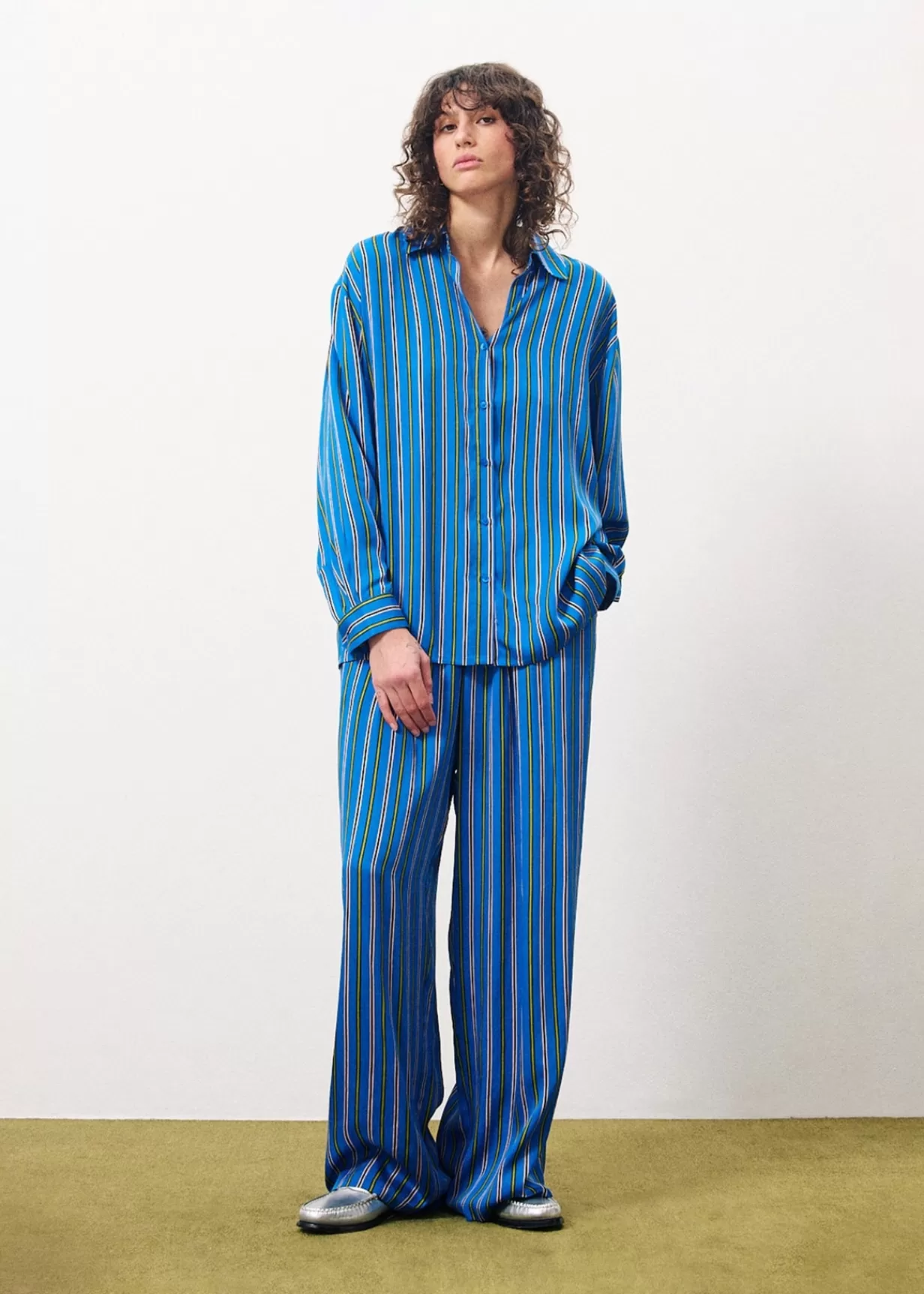 FRNCH Pantalon RANI Stripe